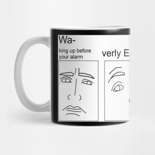 Waking Earp - White Mug